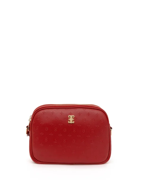 045C Pierre Cardin Red Crossbody Bag