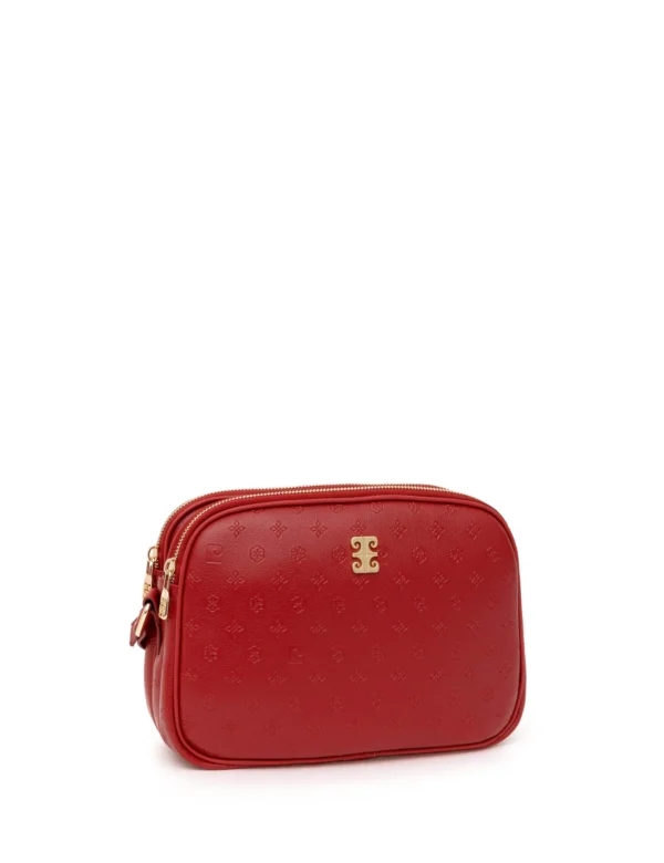 045D Pierre Cardin Red Crossbody Bag