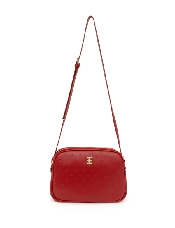 045J Pierre Cardin Red Crossbody Bag