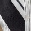 Casa Ribbed Black and White Striped Shirt