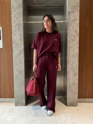 Burgundy Modal Suit