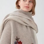 Beige scarf