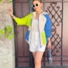 The Green & Blue Parachute Jacket