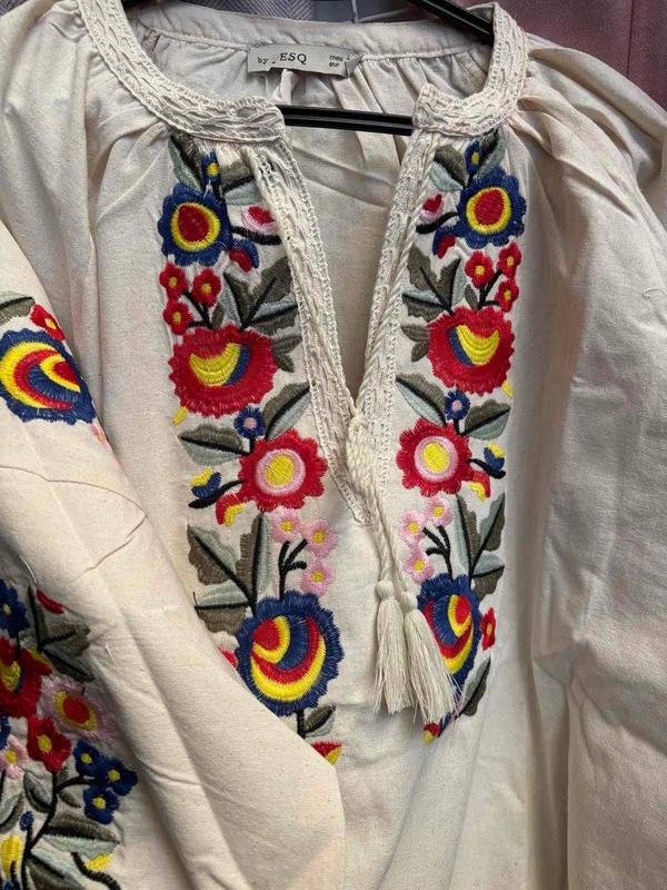 embroidered blouse