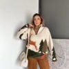 Women's Khaki Sweatshirt