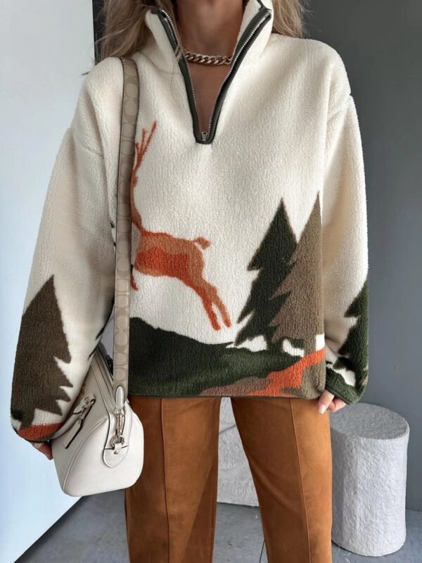 Women's Khaki Sweatshirt