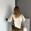 Women's Khaki Sweatshirt