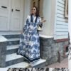 Bohemian Toile Luxe Long Dress