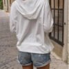 ECRU Linen Blouse for Women