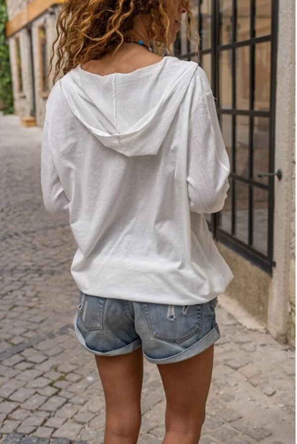ECRU Linen Blouse for Women