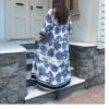 Bohemian Toile Luxe Long Dress