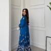 Relaxed Fit Printed Long Dress
