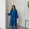 Relaxed Fit Printed Long Dress