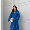 Relaxed Fit Printed Long Dress