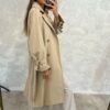 bej-kusakli-cepli-trenckot--728102 Pocketed Trench Coat