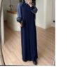 Self-Patterned Mercerized Dress