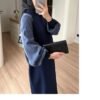 Self-Patterned Mercerized Dress