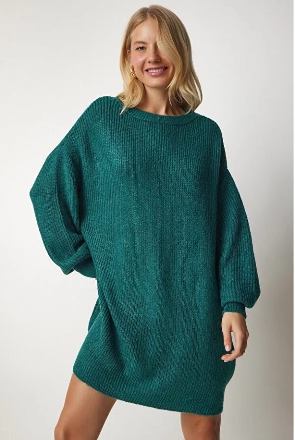 Oversize Long Basic Knitwear pullover