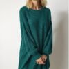 Oversize Long Basic Knitwear pullover