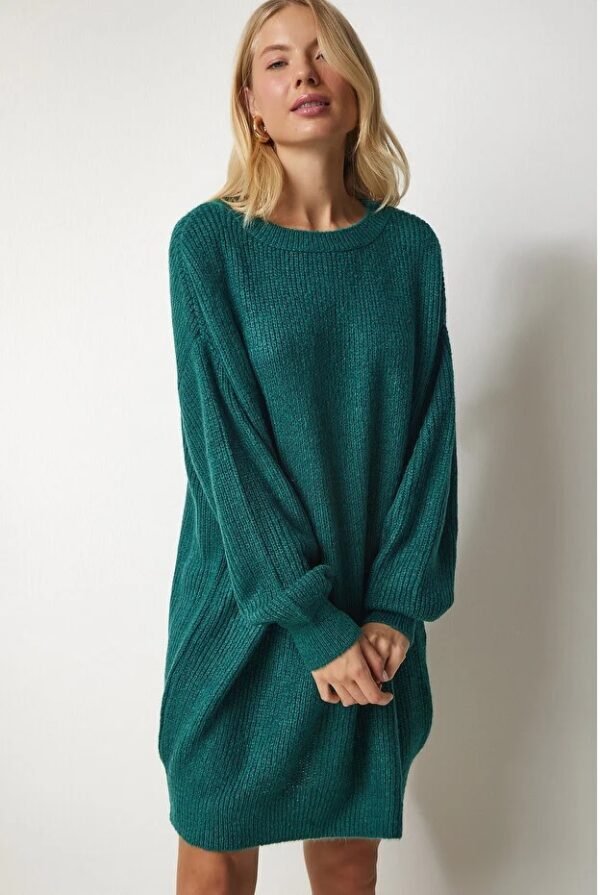 Oversize Long Basic Knitwear pullover