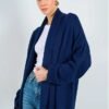 Luxe Front Open Shawl Collar Cardigan