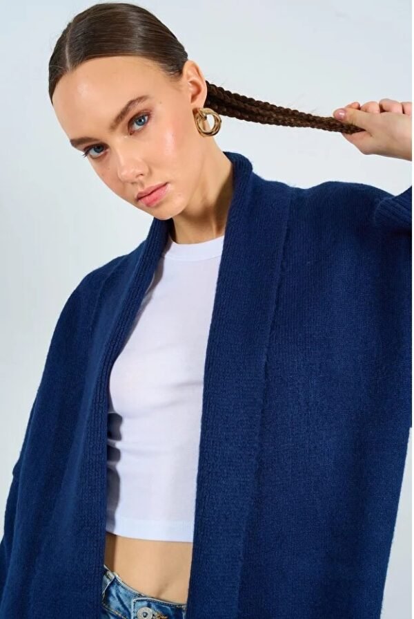 Luxe Front Open Shawl Collar Cardigan