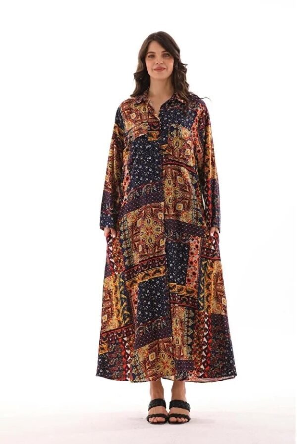 Women Mix Color Ethnic Pattern