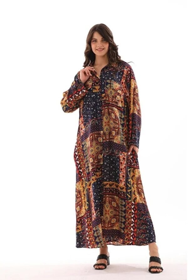 Women Mix Color Ethnic Pattern