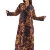 Women Mix Color Ethnic Pattern
