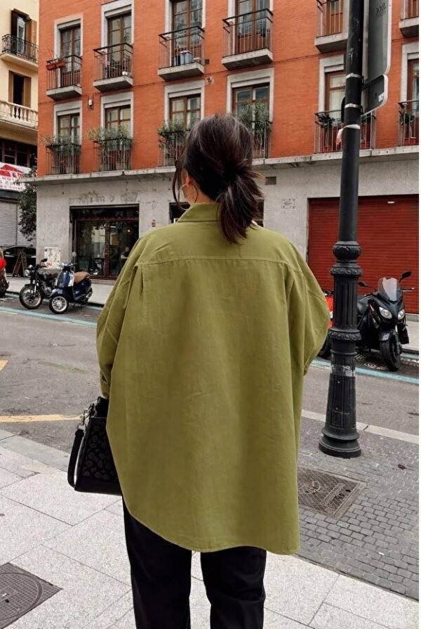 Single Pocket Large Cut blouse
