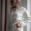 Flower Embroidery Cardigan