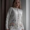 Flower Embroidery Cardigan