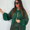 Trey Model Green Luxury Dress.