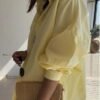 The Relaxed Single Pocket blouse