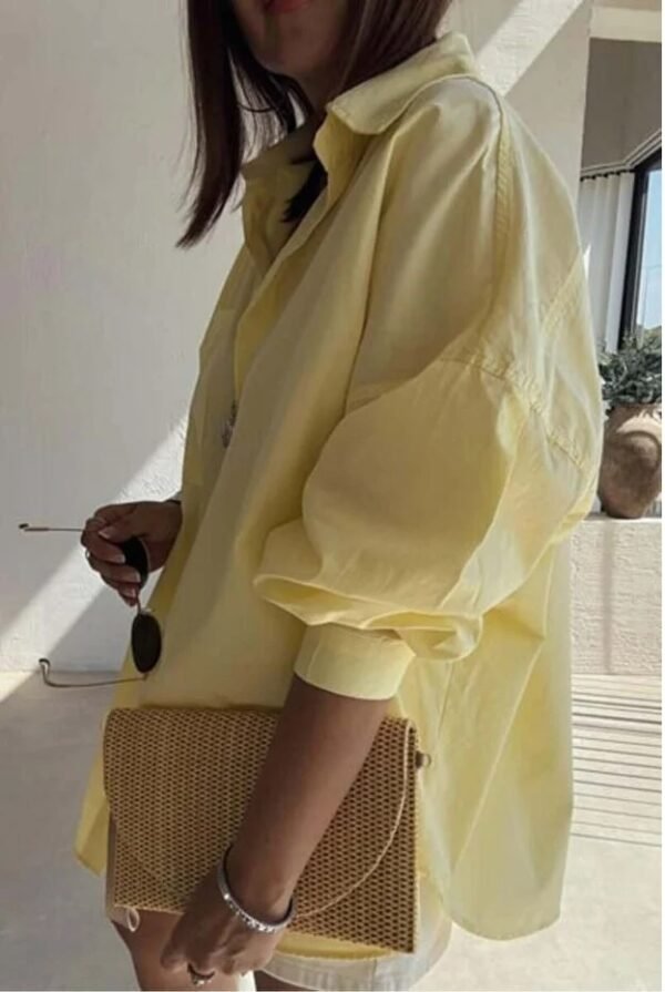 The Relaxed Single Pocket blouse