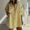 The Relaxed Single Pocket blouse