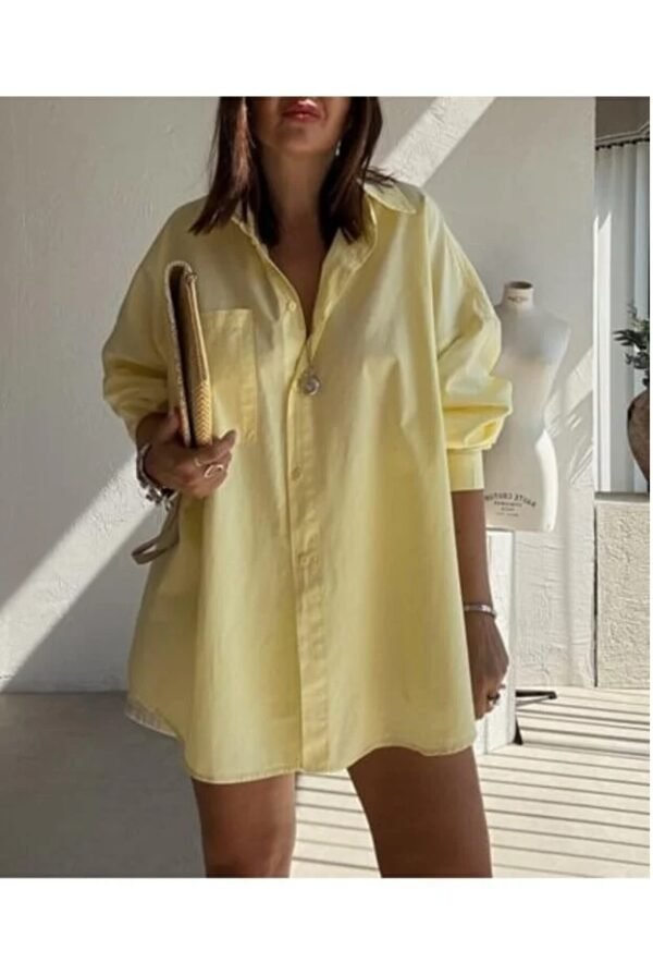 The Relaxed Single Pocket blouse