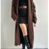 The Relaxed Shawl Collar Knit