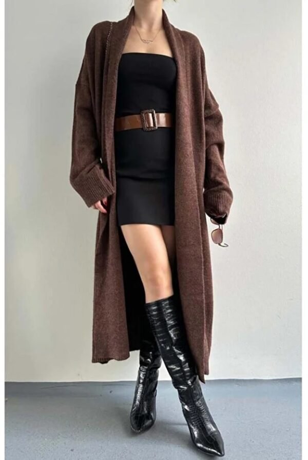 The Relaxed Shawl Collar Knit