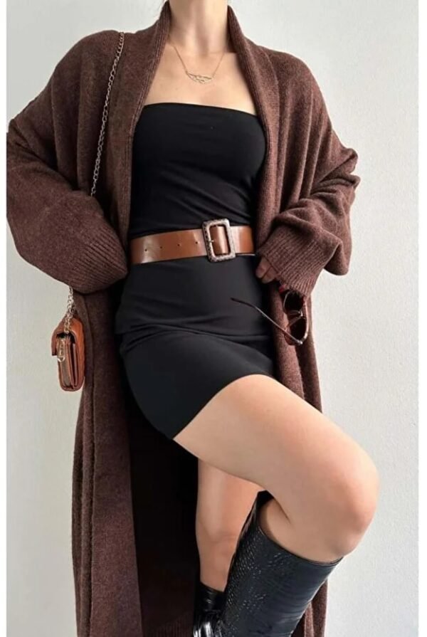 The Relaxed Shawl Collar Knit