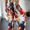 Viscose Fabric Waisted Rubber Design Pattern