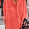 Loose Fit Long Sleeve Shirt