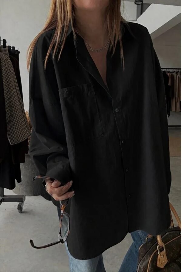 Big Single Pocket Blouse