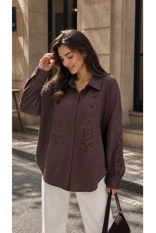 Lace Embroidered Blouse