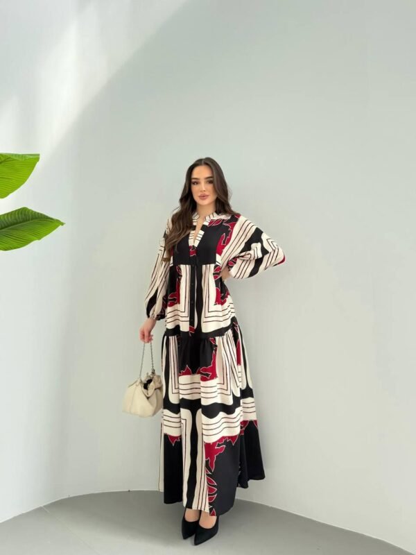 Modern Printed Dress