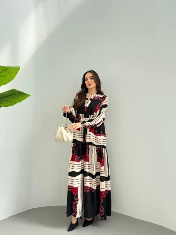 Modern Printed Dress