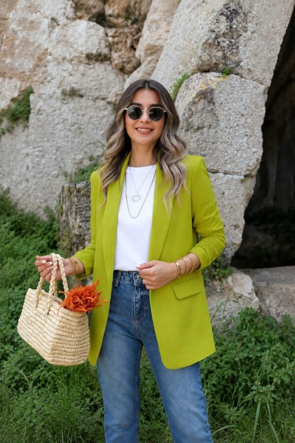 Lime Green Women’s Blazer