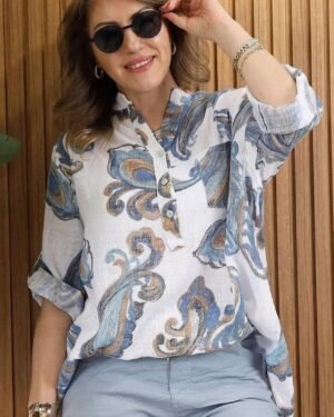 Ethnic Pattern Blouse