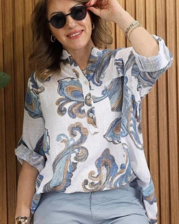 Ethnic Pattern Blouse