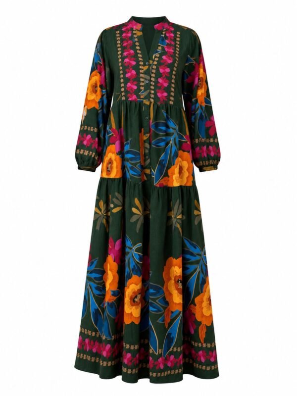 Special Design Floral Dress